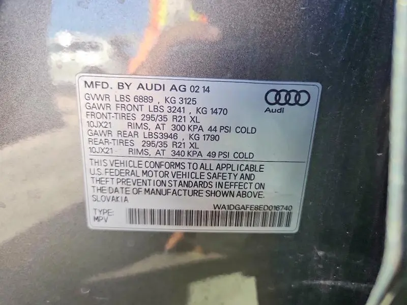 2014 AUDI Q7 PRESTIGE  