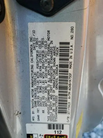 2010 TOYOTA TACOMA ACCESS CAB  