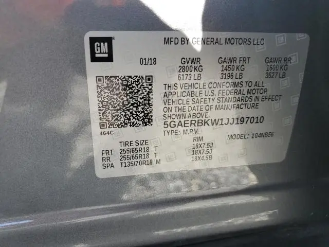 2018 BUICK ENCLAVE ESSENCE