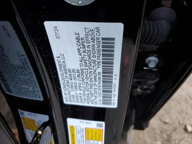 2024 HONDA ACCORD TOURING HYBRID  