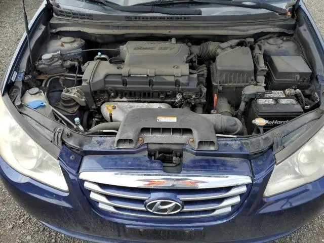 2010 HYUNDAI ELANTRA BLUE  