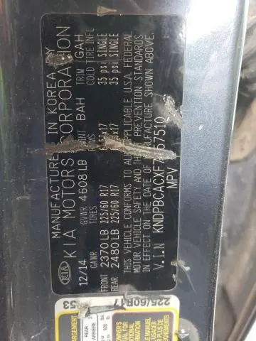 2015 KIA SPORTAGE LX  