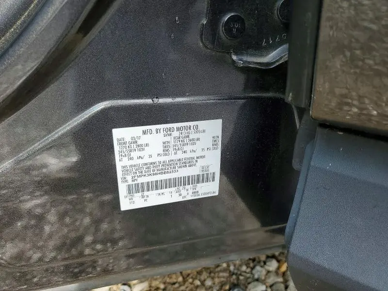 2017 FORD EDGE TITANIUM  