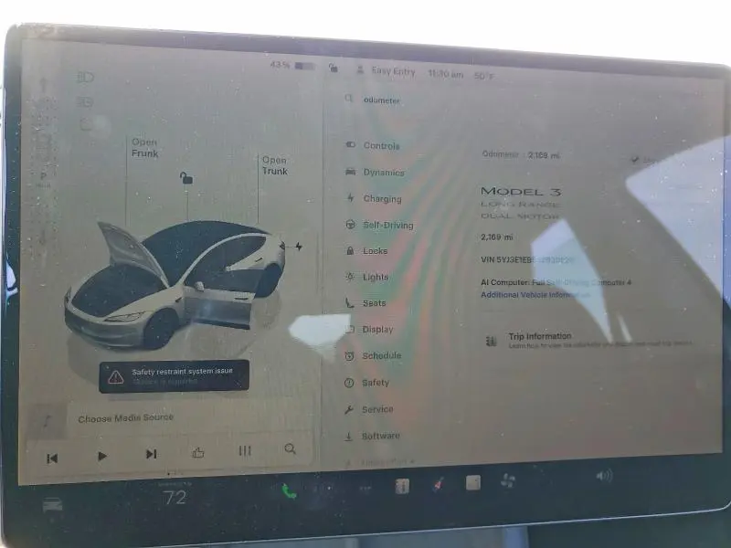 2025 TESLA MODEL 3   