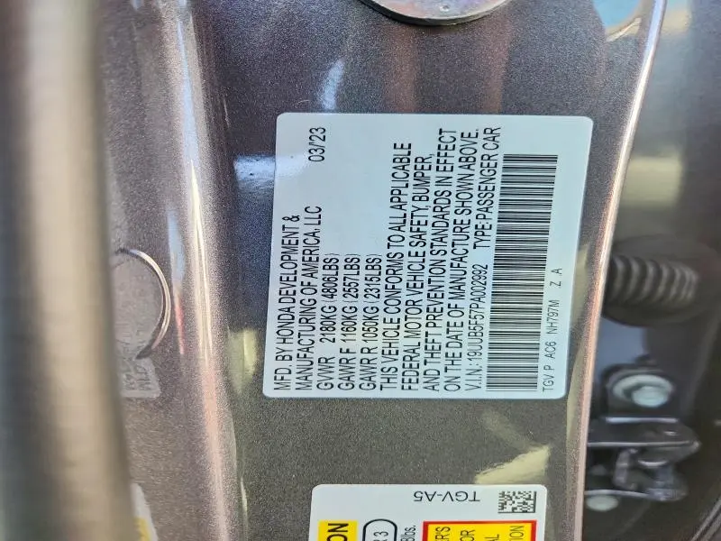 2023 ACURA TLX TECH A  
