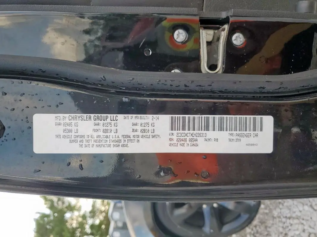 2014 DODGE CHARGER R/T  