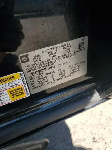 2013 BUICK ENCLAVE