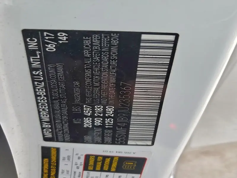 2018 MERCEDES-BENZ C 300  