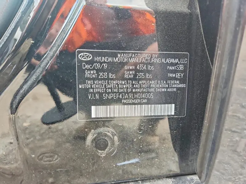 2020 HYUNDAI SONATA SEL  