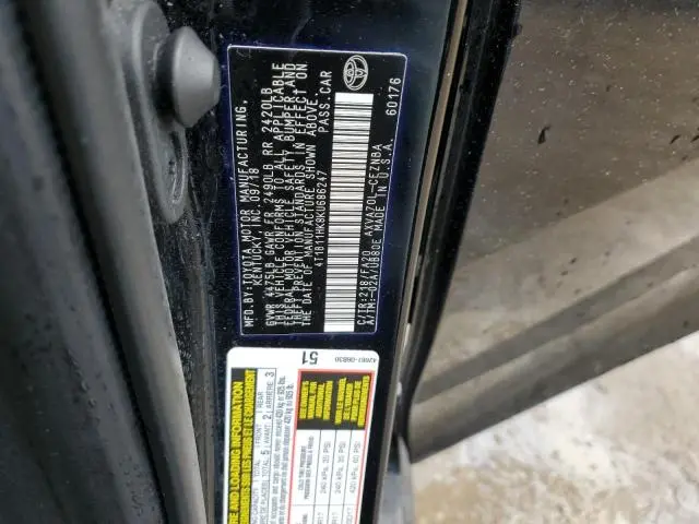 2019 TOYOTA CAMRY L