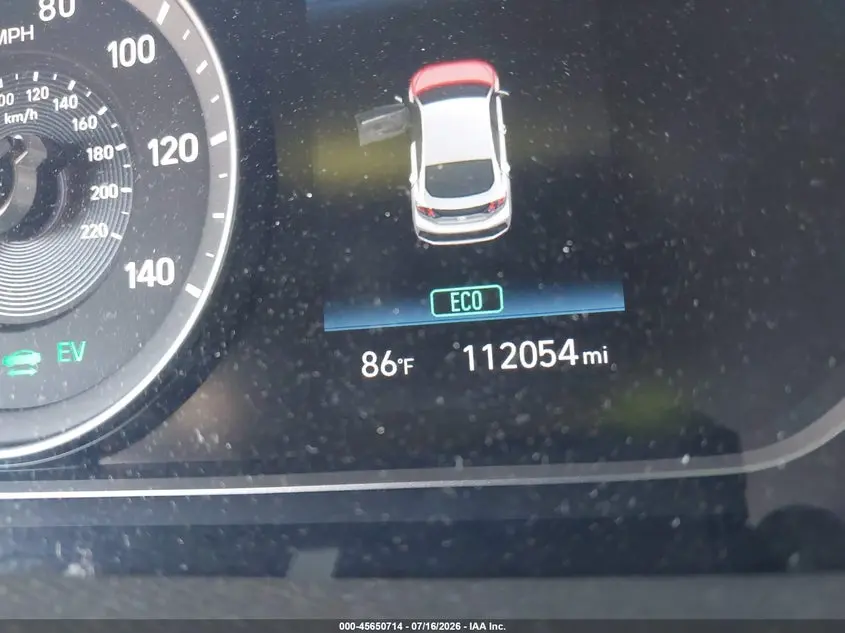 2021 HYUNDAI IONIQ HYBRID BLUE