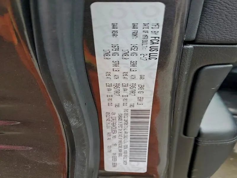 2017 JEEP GRAND CHEROKEE LAREDO  