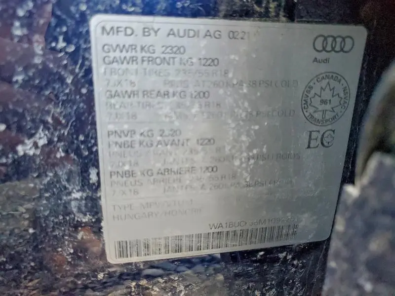 2021 AUDI Q3 PREMIUM PLUS 40  