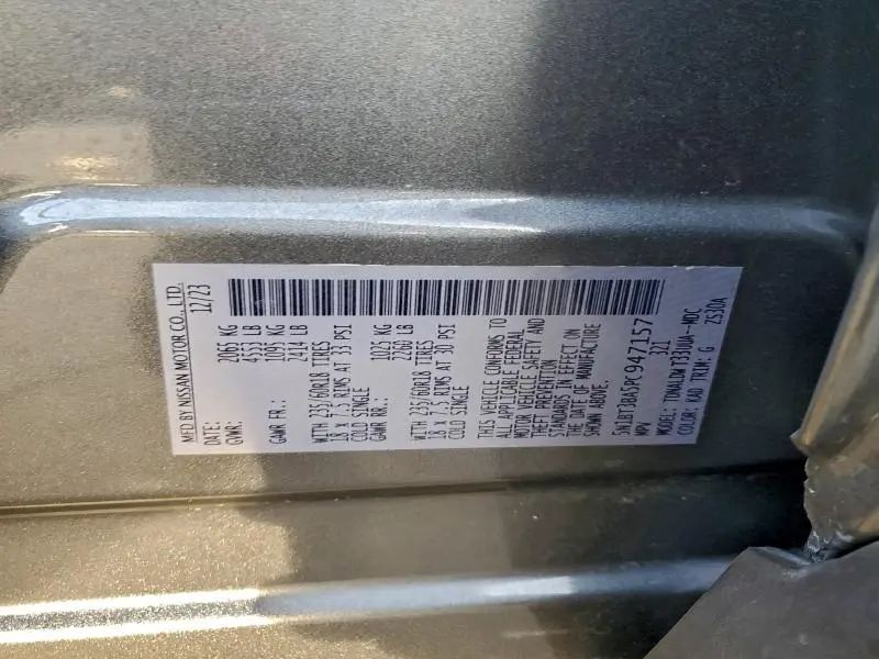 2023 NISSAN ROGUE SV  