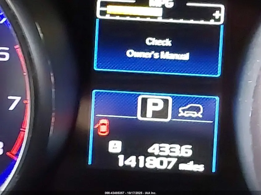 2015 SUBARU OUTBACK 2.5I LIMITED