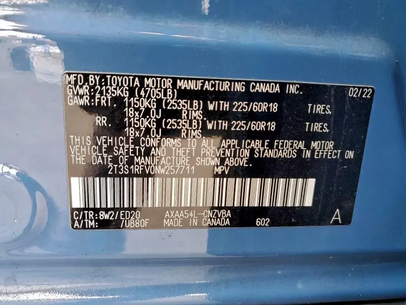 2022 TOYOTA RAV4 TRD OFF ROAD  