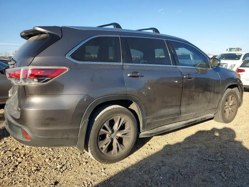 2015 TOYOTA HIGHLANDER XLE  