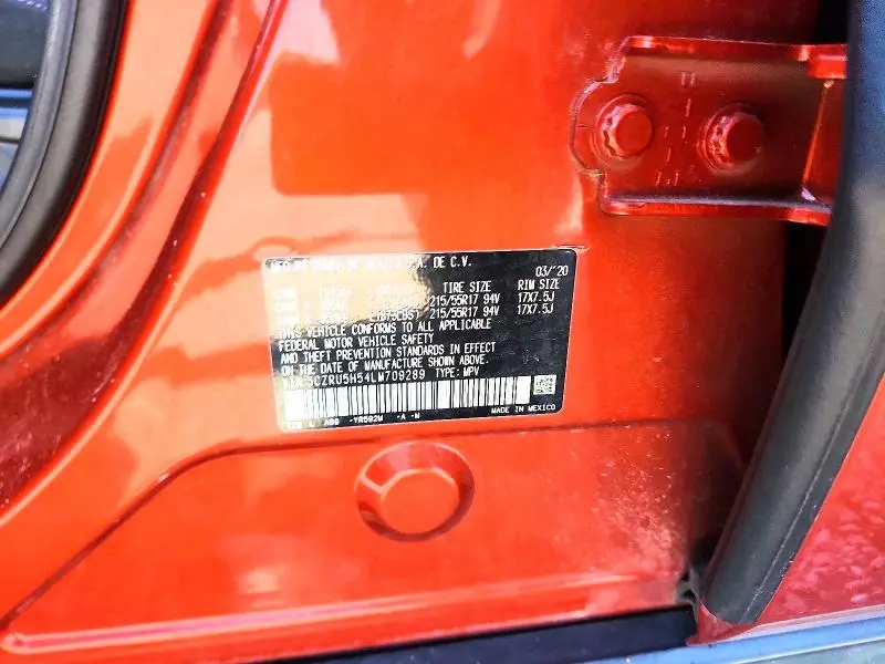 2020 HONDA HR-V EX  