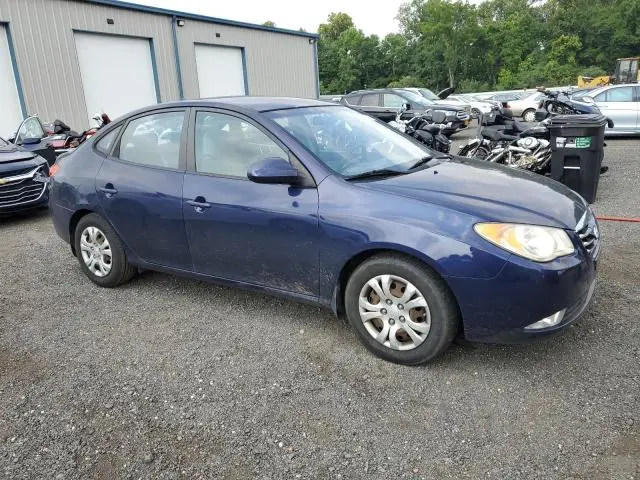 2010 HYUNDAI ELANTRA BLUE  