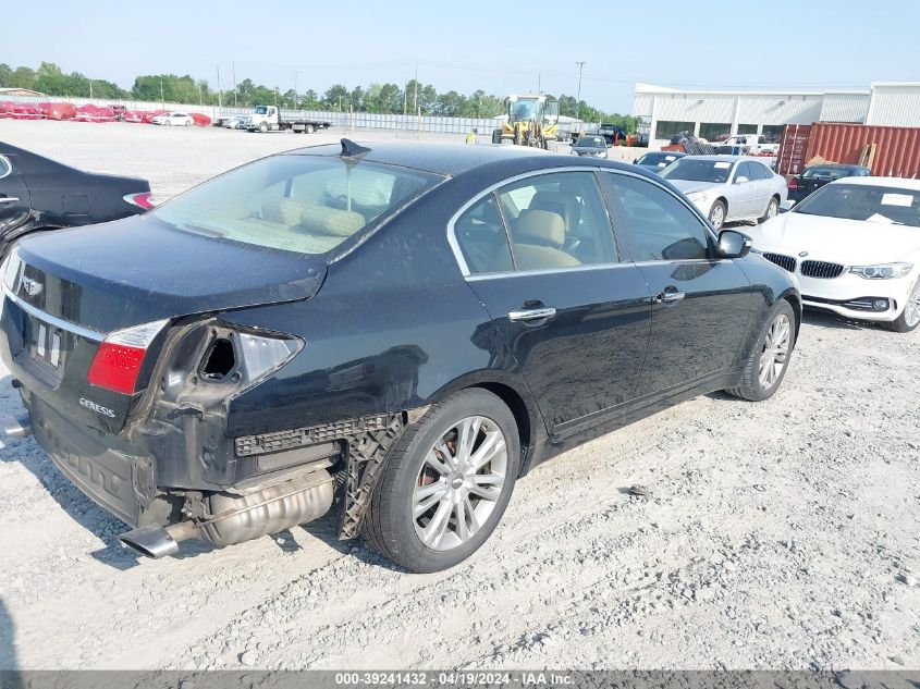 2011 HYUNDAI GENESIS 3.8