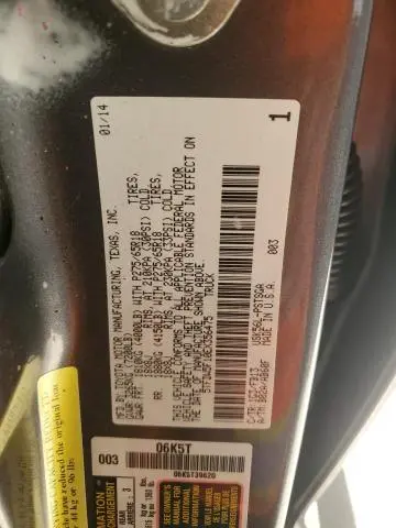 2014 TOYOTA TUNDRA CREWMAX SR5  