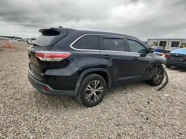 2016 TOYOTA HIGHLANDER XLE  