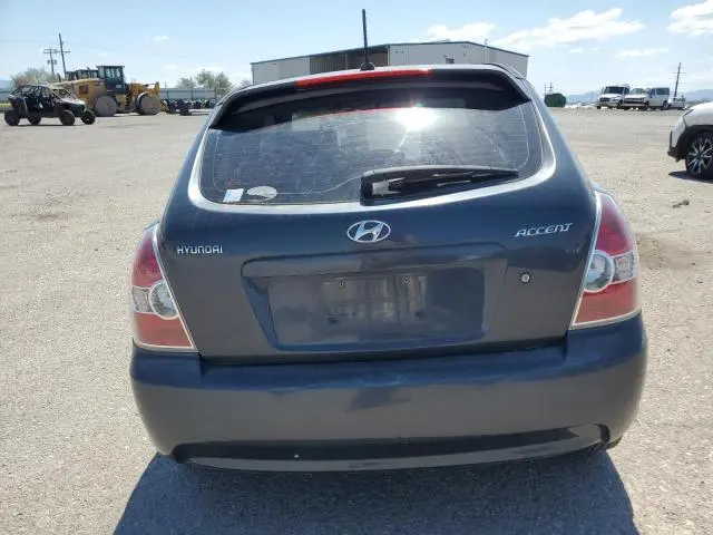 2010 HYUNDAI ACCENT BLUE  