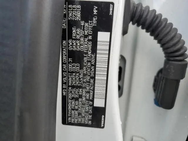 2015 VOLVO XC60 T6 PREMIER  