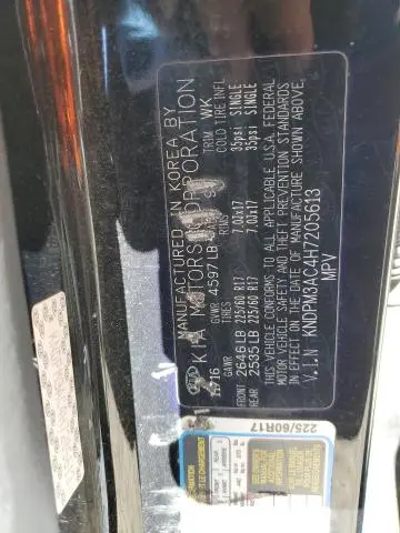 2017 KIA SPORTAGE LX  