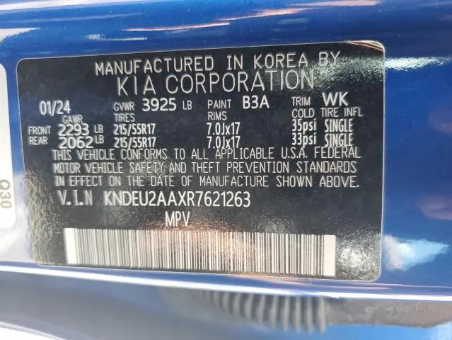 2024 KIA SELTOS S  