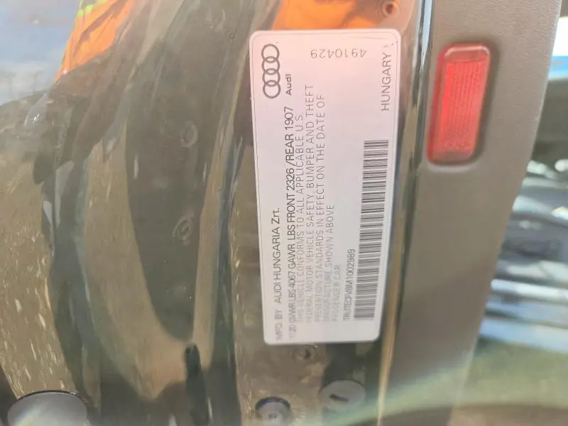 2021 AUDI TT   
