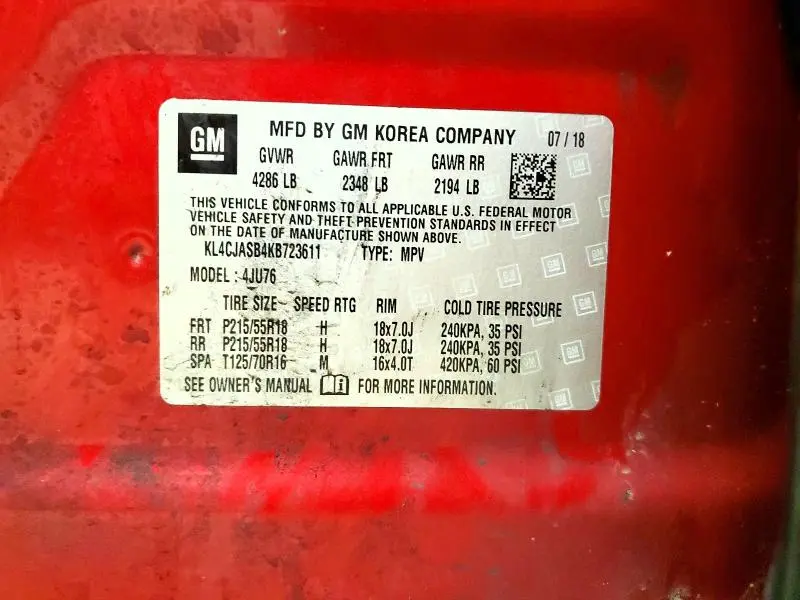 2019 BUICK ENCORE PREFERRED  