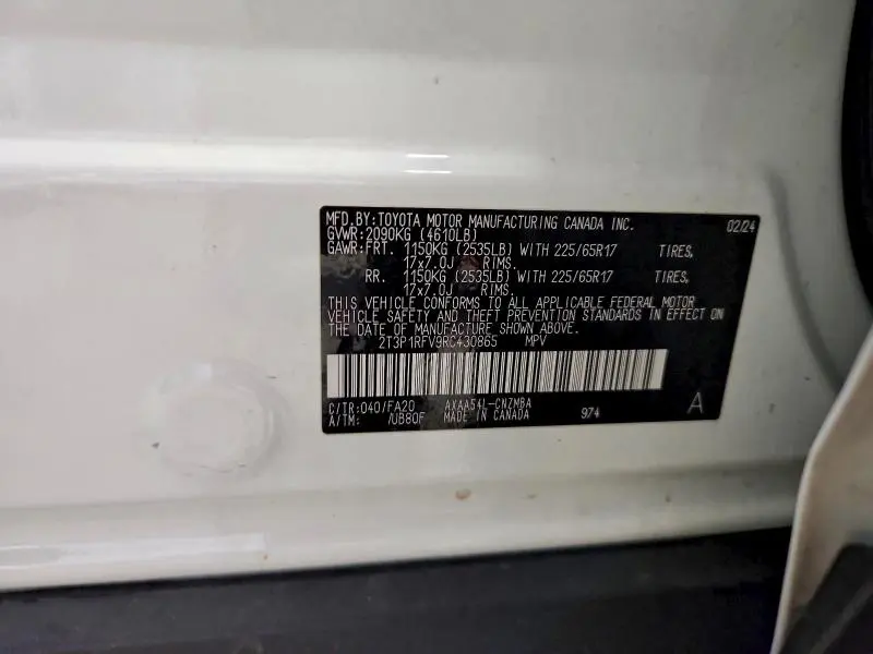 2024 TOYOTA RAV4 XLE  