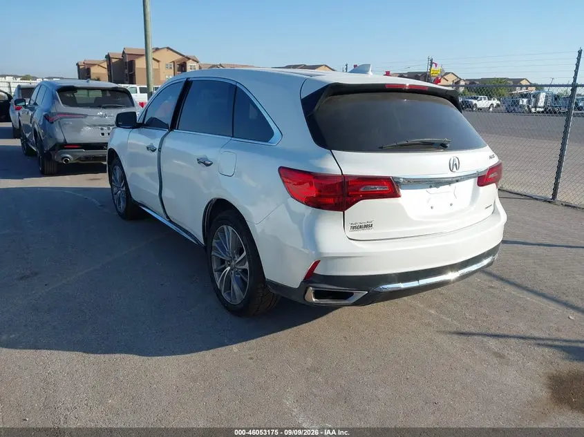 2018 ACURA MDX TECHNOLOGY PACKAGE   ACURAWATCH PLUS PKG