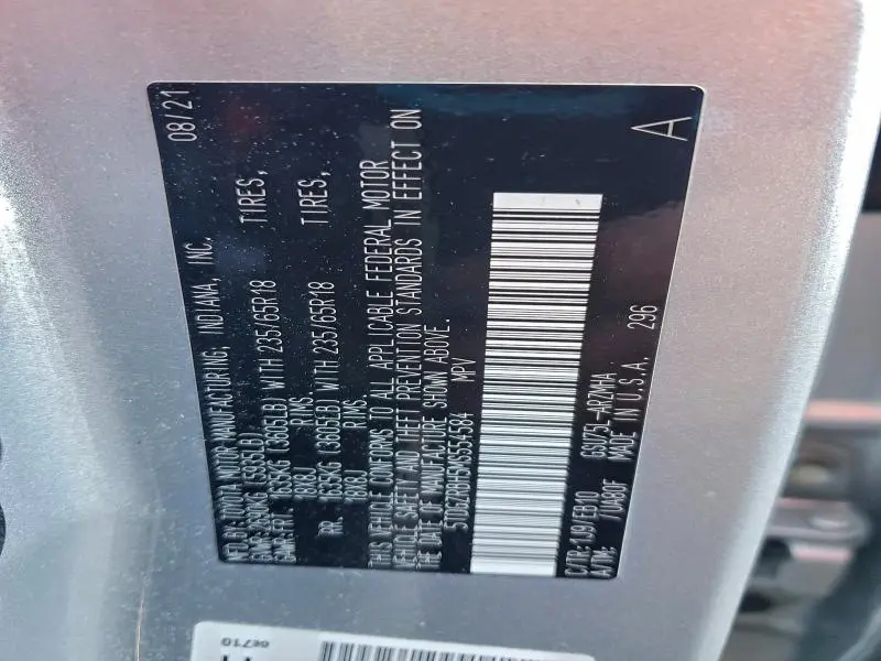 2021 TOYOTA HIGHLANDER XLE  