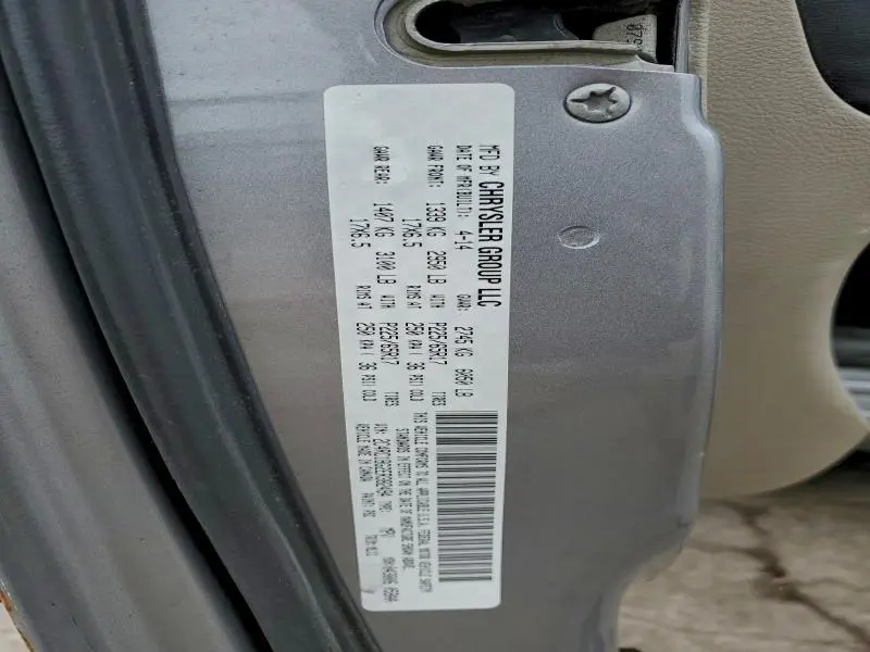 2014 CHRYSLER TOWN & COUNTRY TOURING  