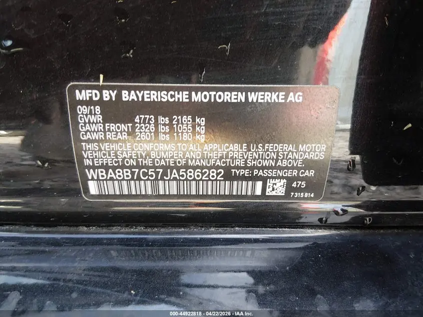 2018 BMW 340I XDRIVE