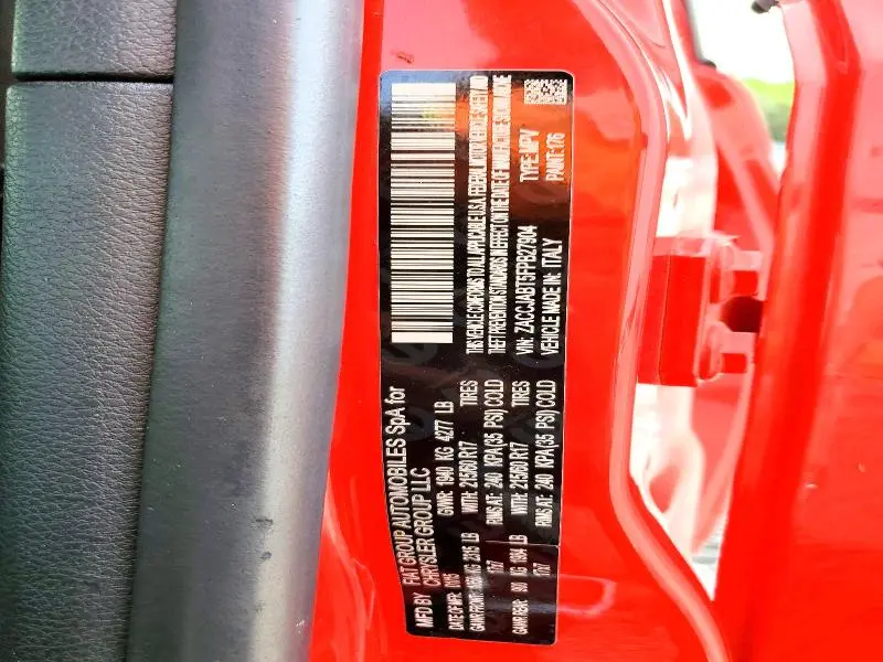 2015 JEEP RENEGADE LATITUDE  