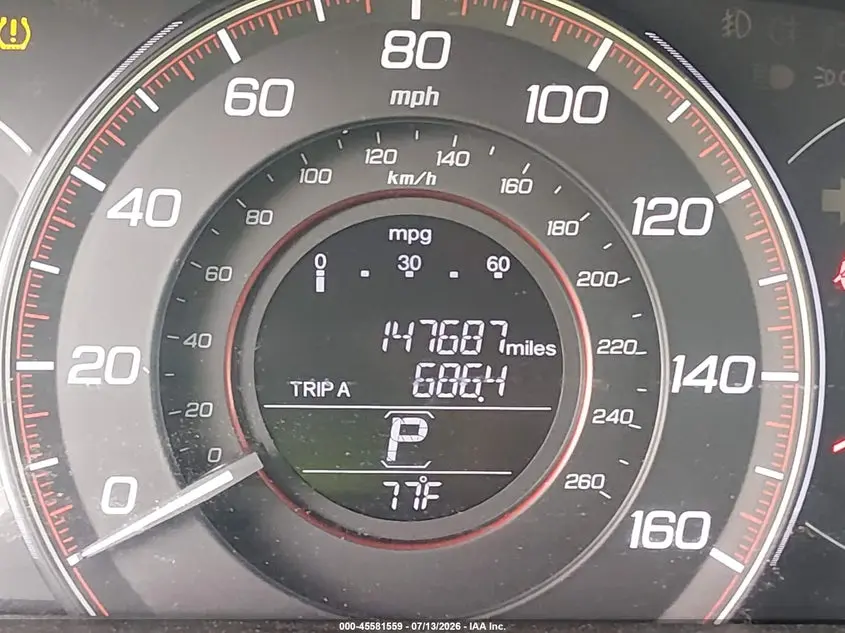 2013 HONDA ACCORD EX