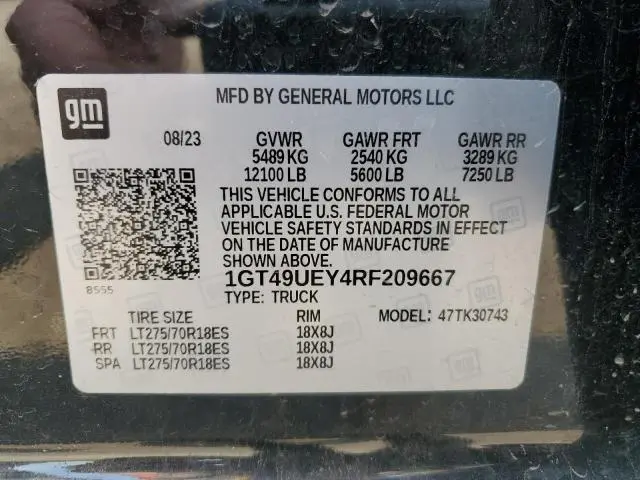 2024 GMC SIERRA K3500 SLT  