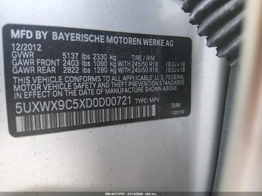 2013 BMW X3 XDRIVE28I