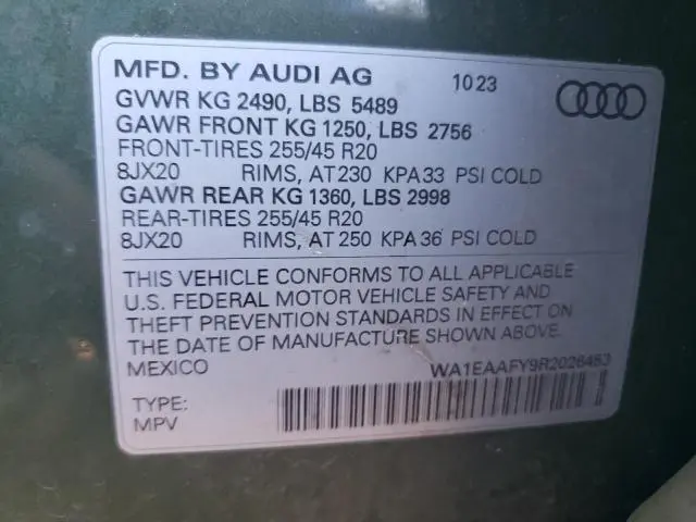 2024 AUDI Q5 PREMIUM PLUS 45  