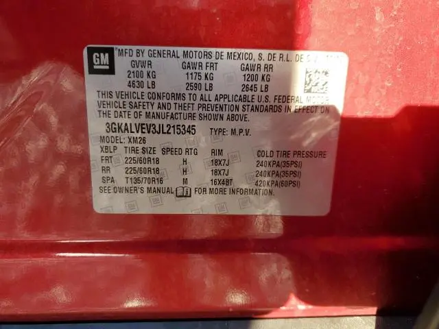 2018 GMC TERRAIN SLT  