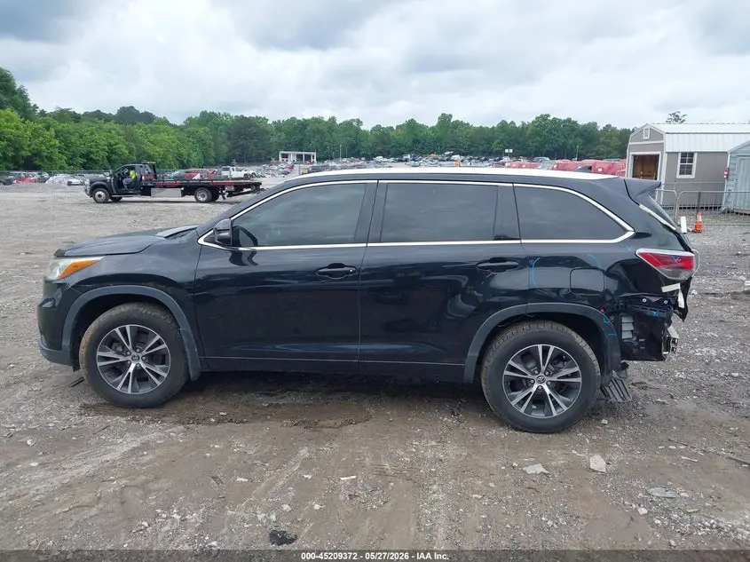 2016 TOYOTA HIGHLANDER XLE V6