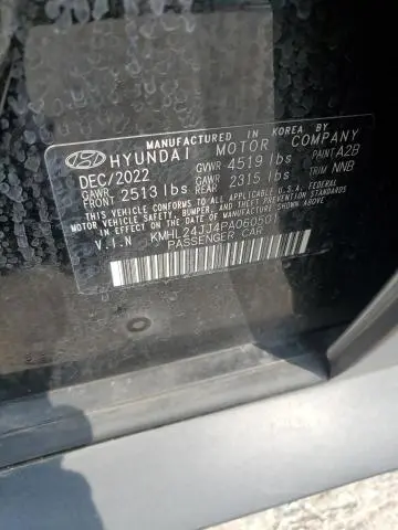 2023 HYUNDAI SONATA HYBRID  