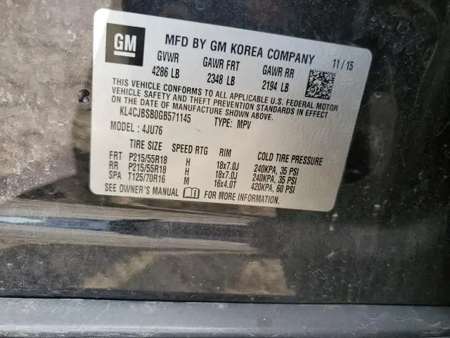 2016 BUICK ENCORE CONVENIENCE  