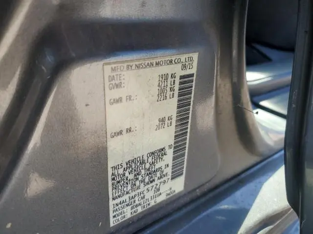 2015 NISSAN ALTIMA 2.5  