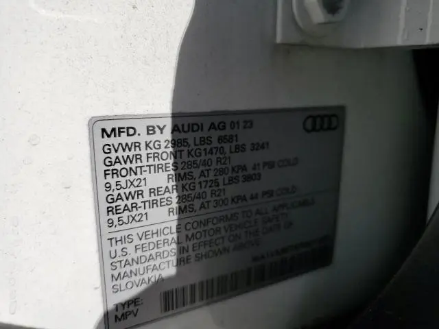 2023 AUDI Q7 PRESTIGE  