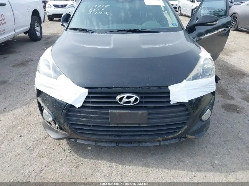2013 HYUNDAI VELOSTER TURBO W/BLACK