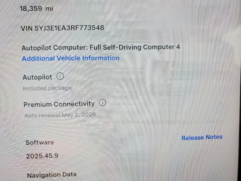 2024 TESLA MODEL 3   
